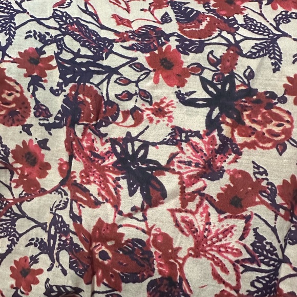 NWT SAYLOR Laci Mini Dress Pink Floral Combo Puff Sleeve Ruffle Mixed Print LRG - Picture 12 of 12